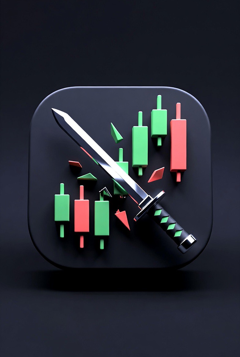 CHART SLICER trade arcade game screenshot